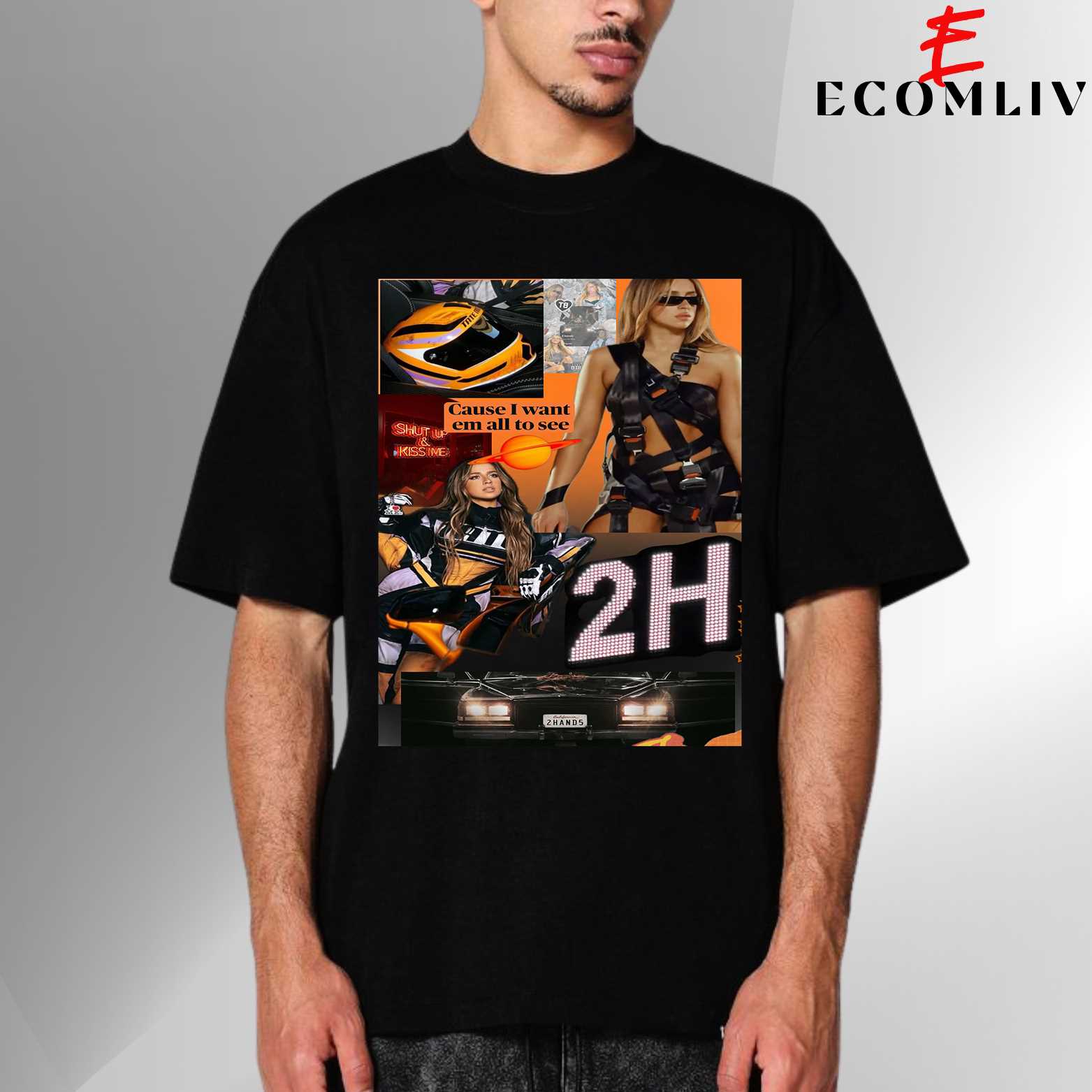 Tate Mcrae 2 Hands Graphic Tee, Pop Culture Unisex T-Shirt